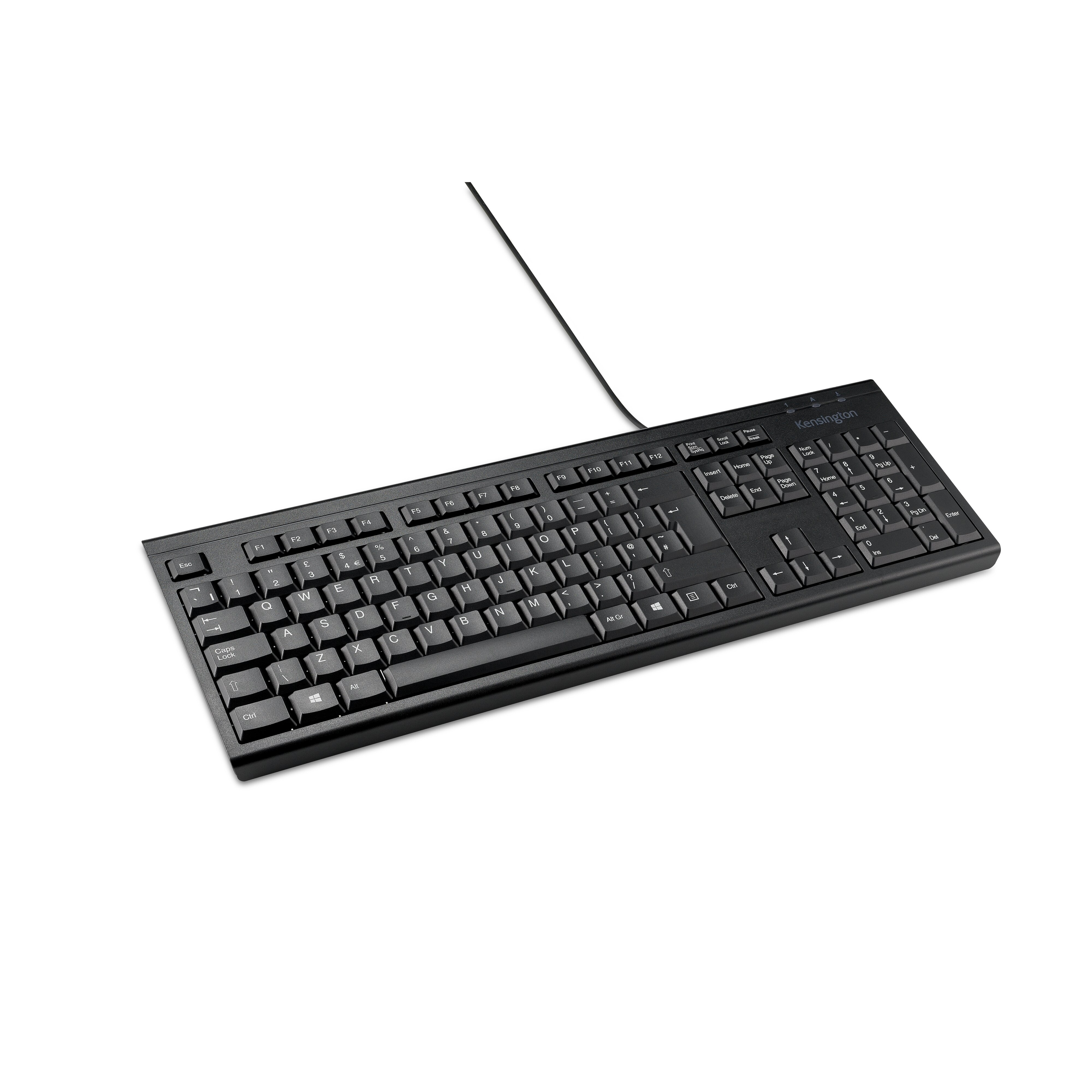Kensington KB100 EQ Wired Full Size Keyboard (K63727UK) thumbnail