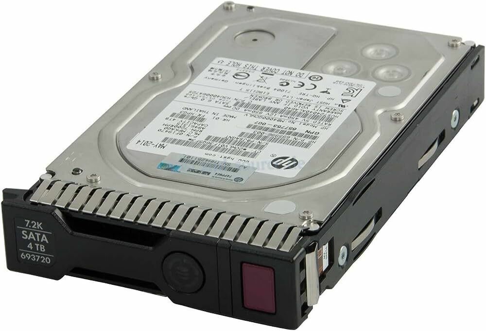 HP SPS-DRV HD 4TB 3.5 7.2K 6G SATA QR MDL (697954-B21) thumbnail