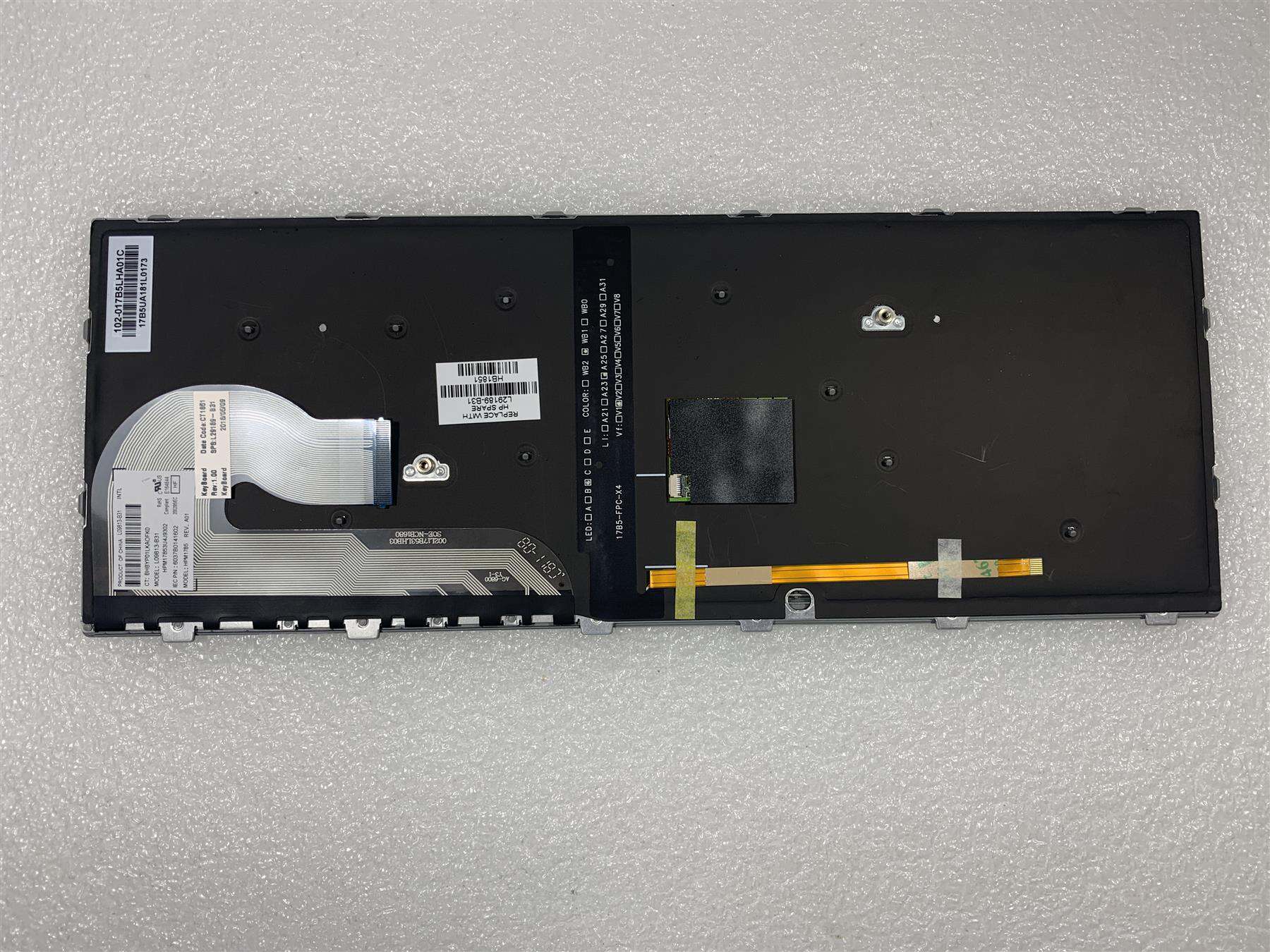 HP SPS-KYBD BL SR PVCY EURO (L29189-B31) thumbnail
