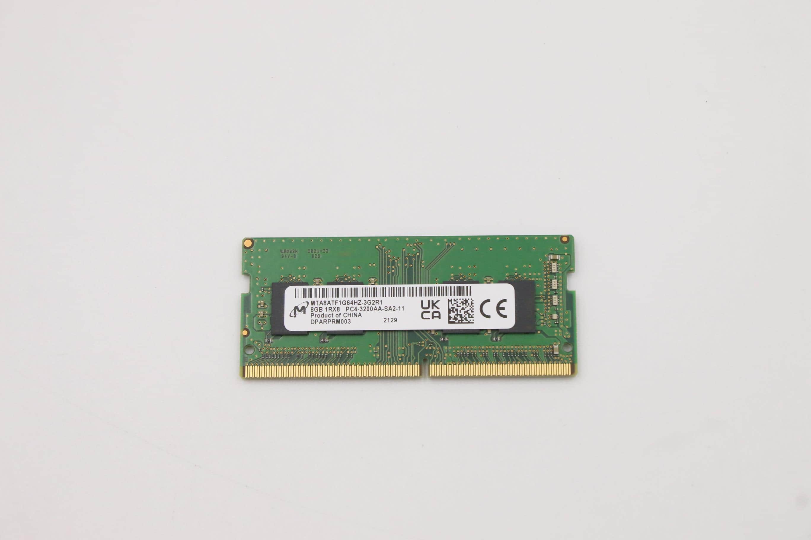Lenovo MEMORY SODIMM16GB DDR43200 Micron (5M30Z71691) (5M30Z71691) thumbnail