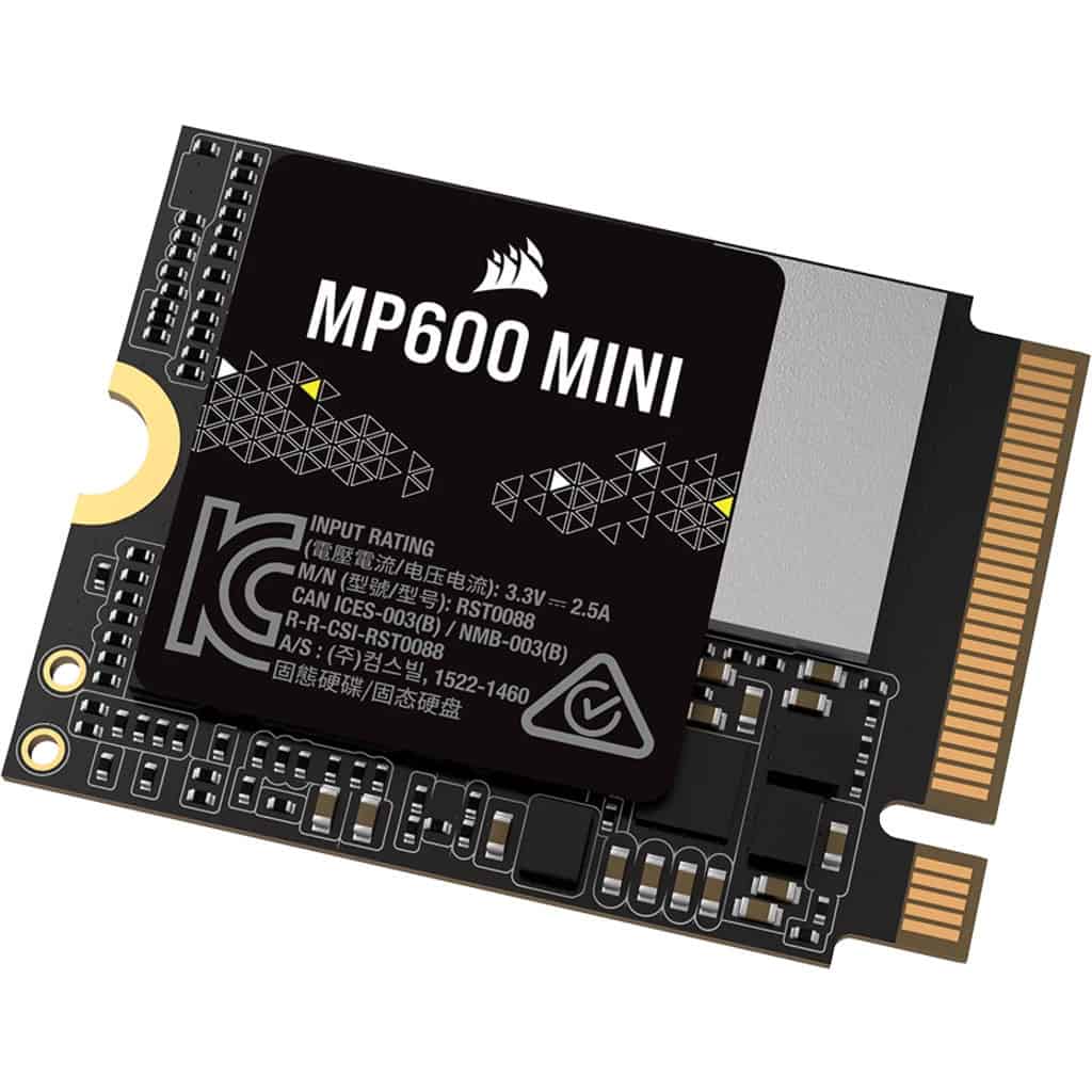 CORSAIR MP600 Mini - SSD - 2TB - intern (CSSD-F2000GBMP600MNR2) (CSSD-F2000GBMP600MNR2) thumbnail