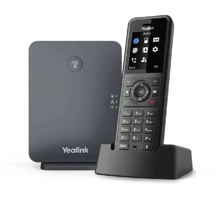 Yealink W77P IP telefoon Zwart TFT (1302027) thumbnail