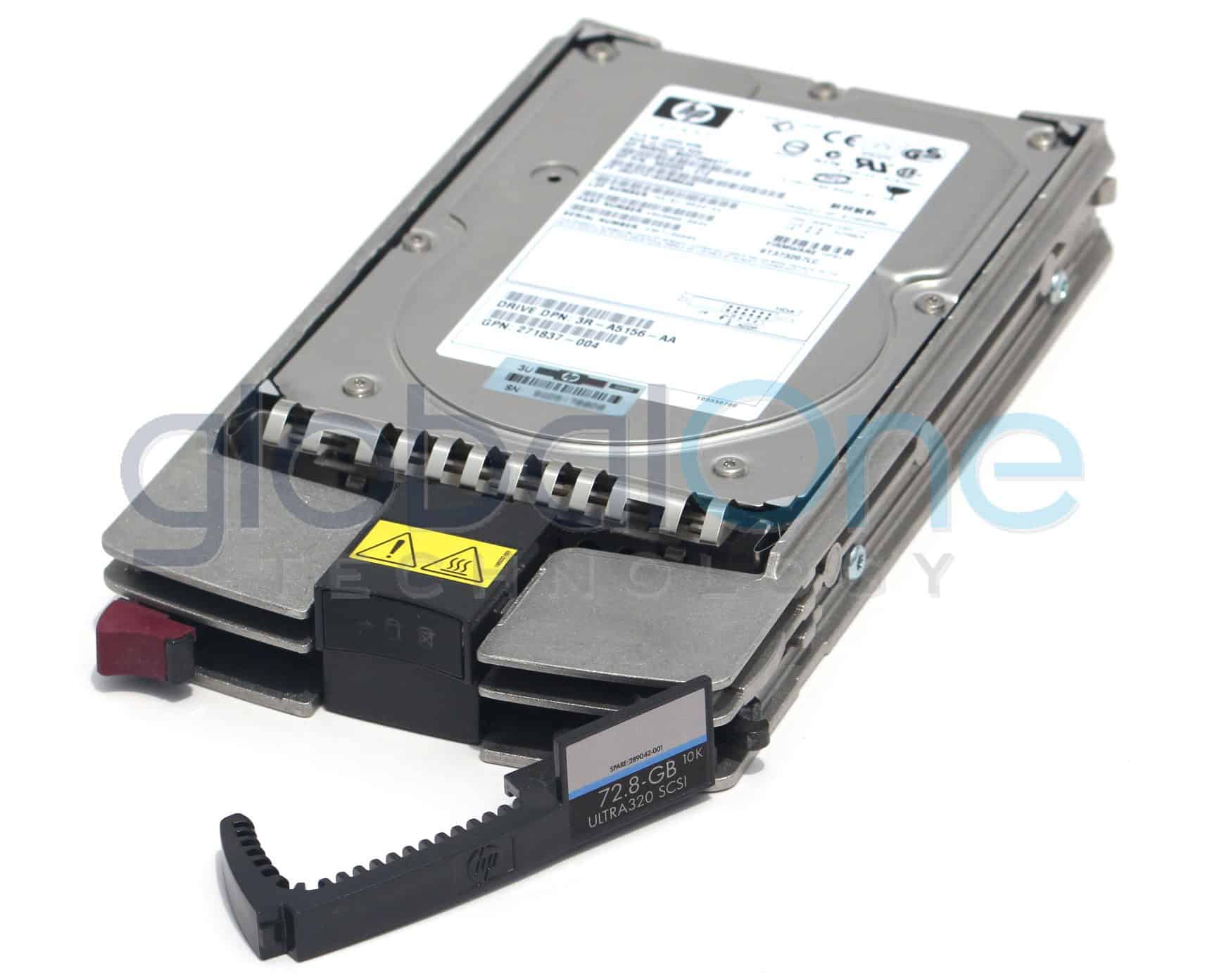 HP Harddisk 72GB 10k U320 Hot plug (286712-005) thumbnail