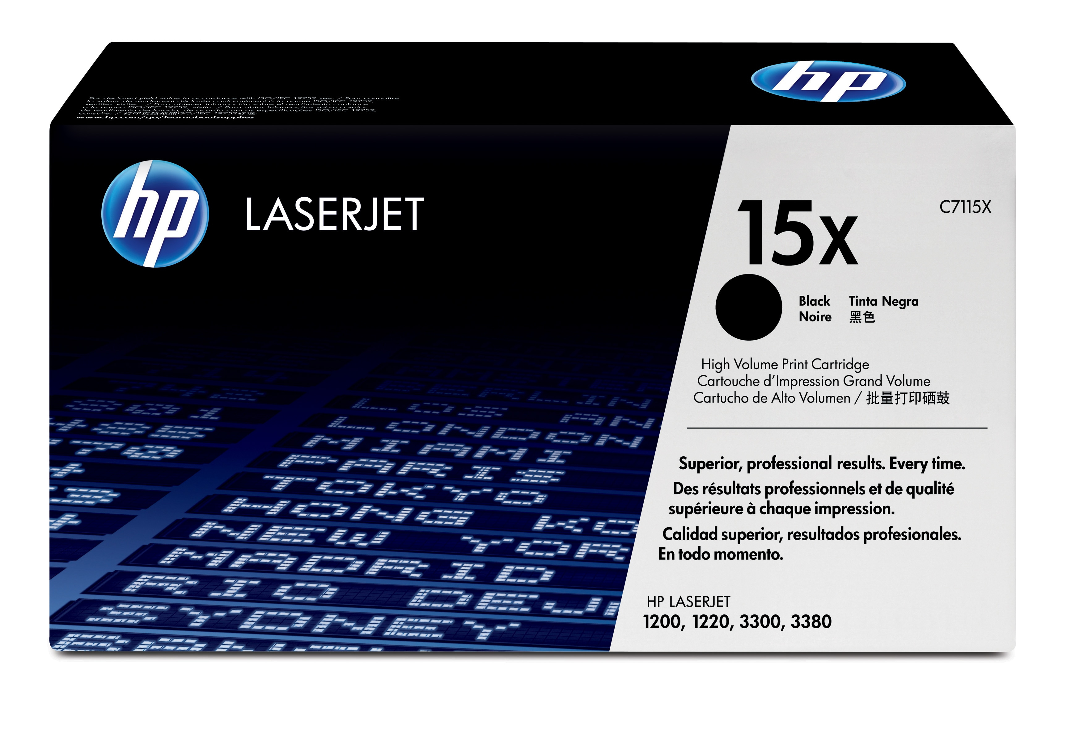 HP 15X originele high-capacity zwarte LaserJet tonercartridge (C7130A) thumbnail