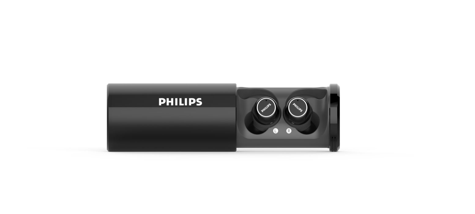 Philips TPV ST 702 BK Headset True Wireless Stereo (TWS) In-ear Oproepen/muziek Bluetooth Zwart (TAST702BK/00) thumbnail