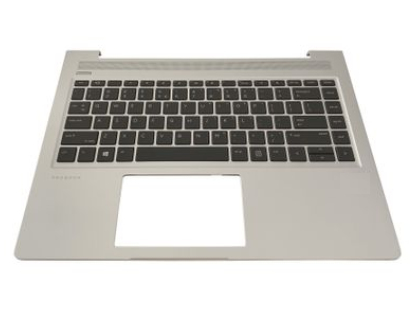 HP L44589-051 laptop reserve-onderdeel Behuizingsvoet + toetsenbord (L44589-051) thumbnail