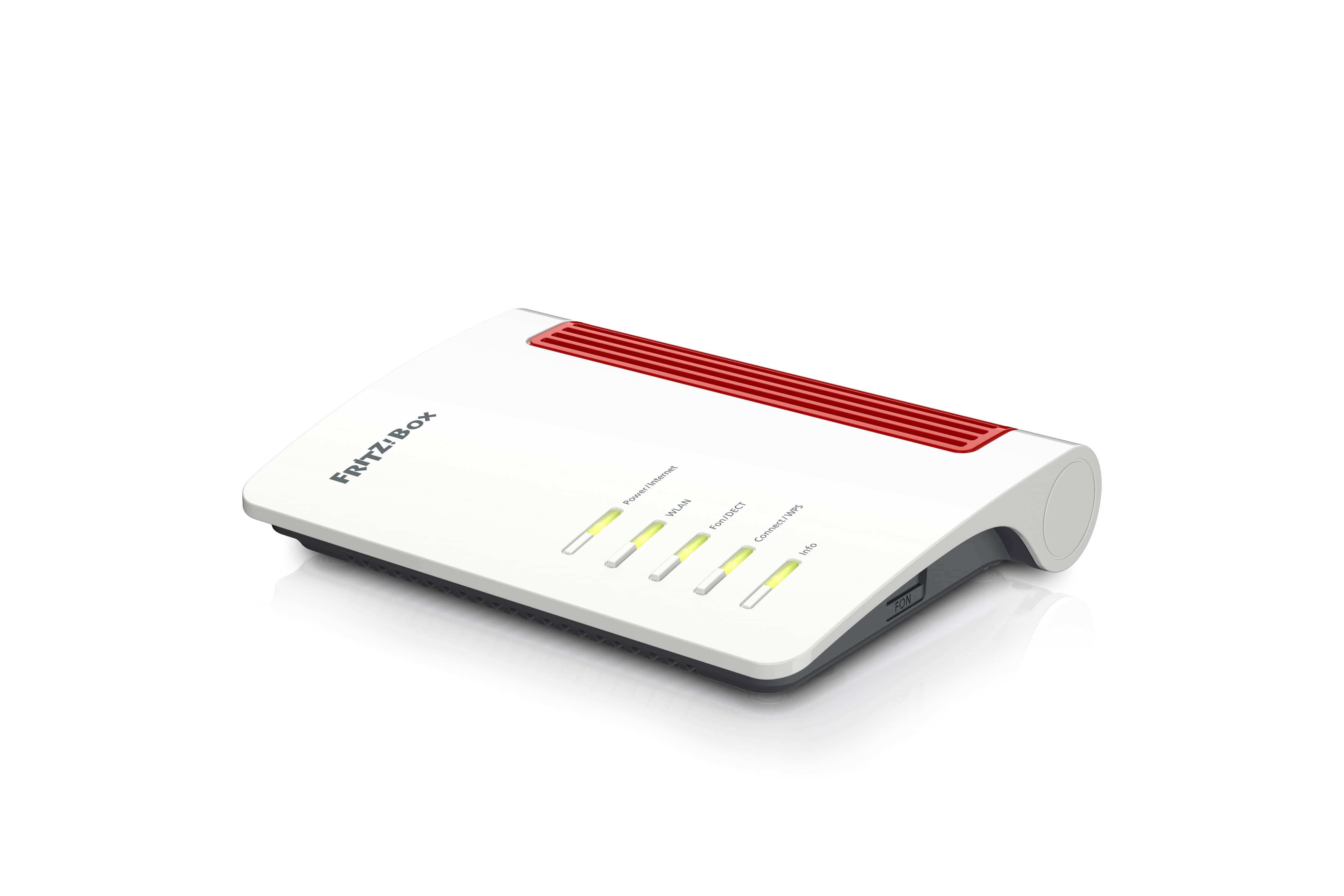 Box 4050 draadloze router Gigabit Ethernet Dual-band (2.4 GHz / 5 GHz) Wit, Rood (20003067) thumbnail