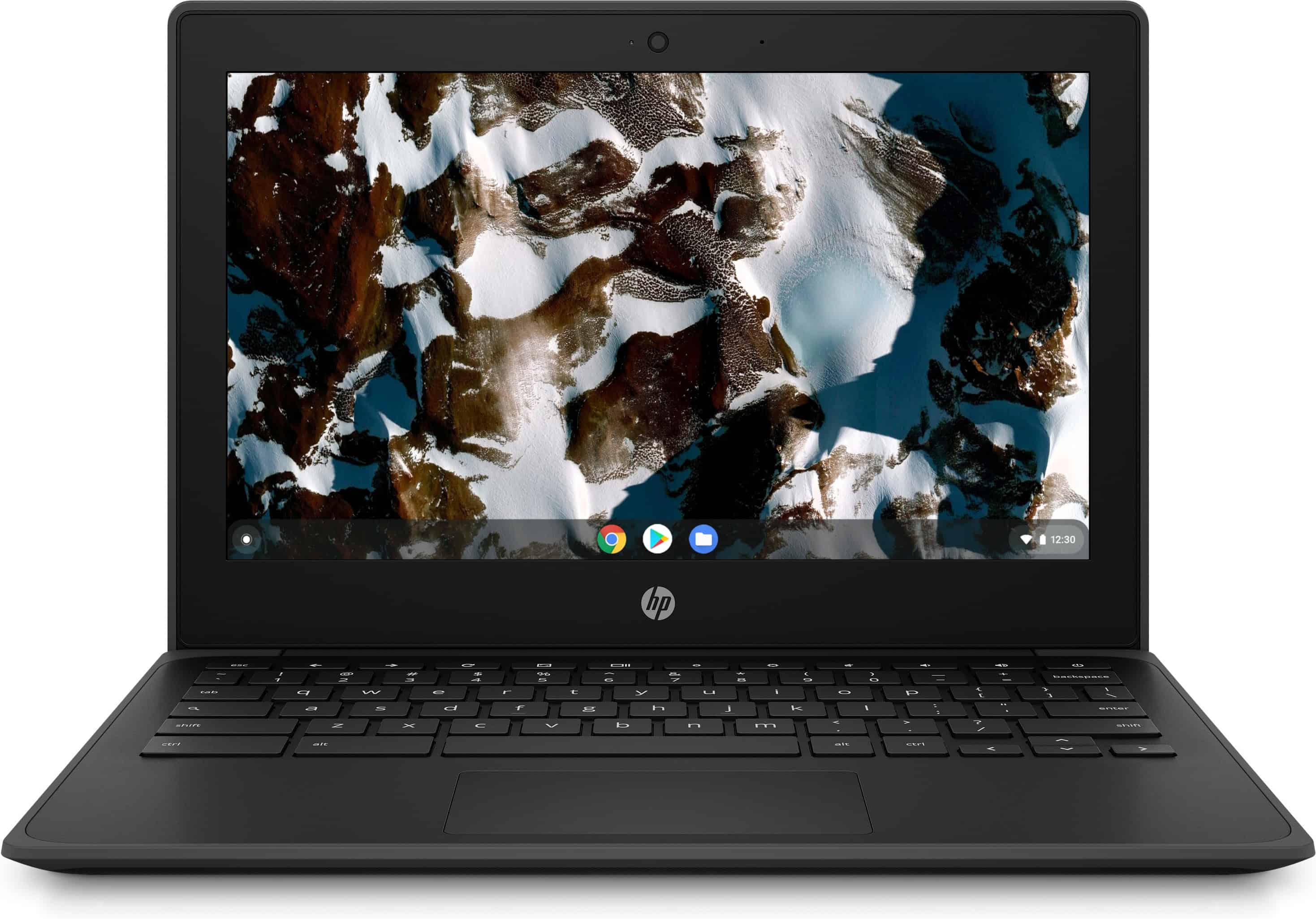 HP Chromebook 11 G9 Intel® Celeron® N4500 29,5 cm (11.6") Touchscreen HD 4 GB LPDDR4x-SDRAM 64 GB eMMC Wi-Fi 6 (802.11ax) ChromeOS Zwart (5P9K8EA#ABH) thumbnail