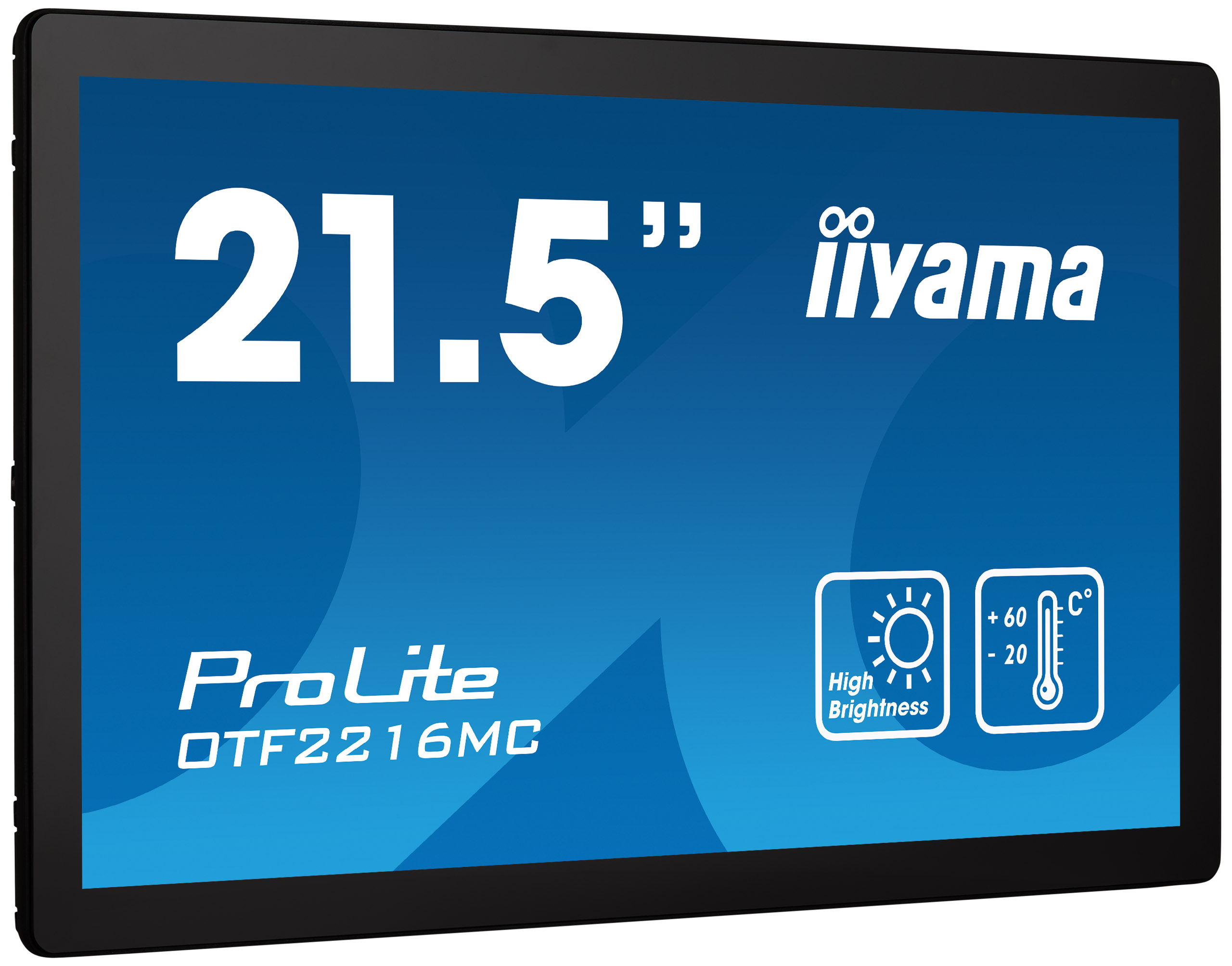 iiyama OTF2216MC-B1 computer monitor 54,6 cm (21.5") 1920 x 1080 Pixels Full HD LCD Touchscreen Zwart (OTF2216MC-B1) thumbnail