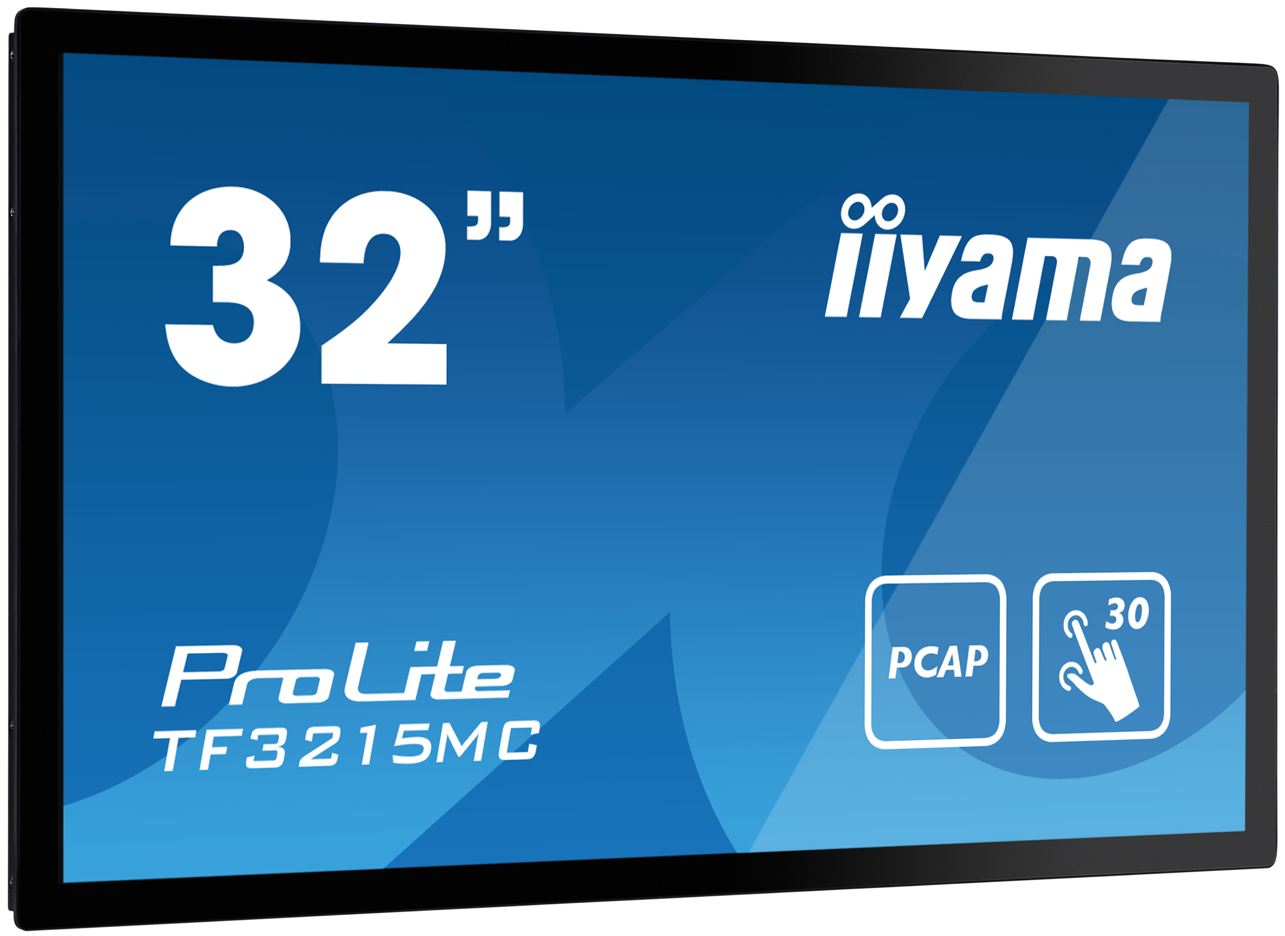 iiyama ProLite TF3215MC-B2 computer monitor 80 cm (31.5") 1920 x 1080 Pixels Full HD LED Touchscreen Kiosk Zwart (TF3215MC-B2) thumbnail