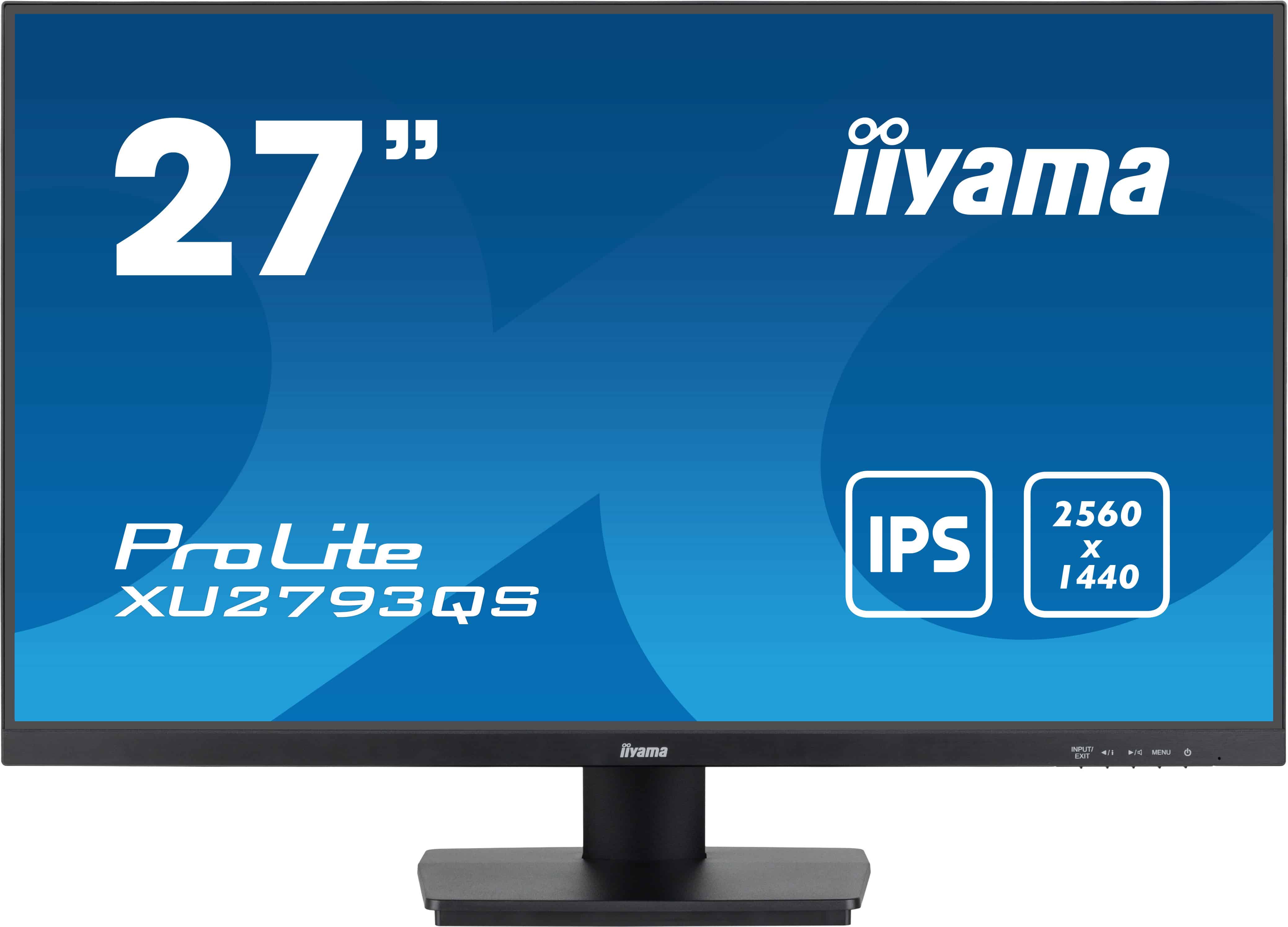 iiyama ProLite XU2793QS-B6 computer monitor 68,6 cm (27) 2560 x 1440 Pixels 2K Ultra HD LED Zwart (XU2793QS-B6) thumbnail
