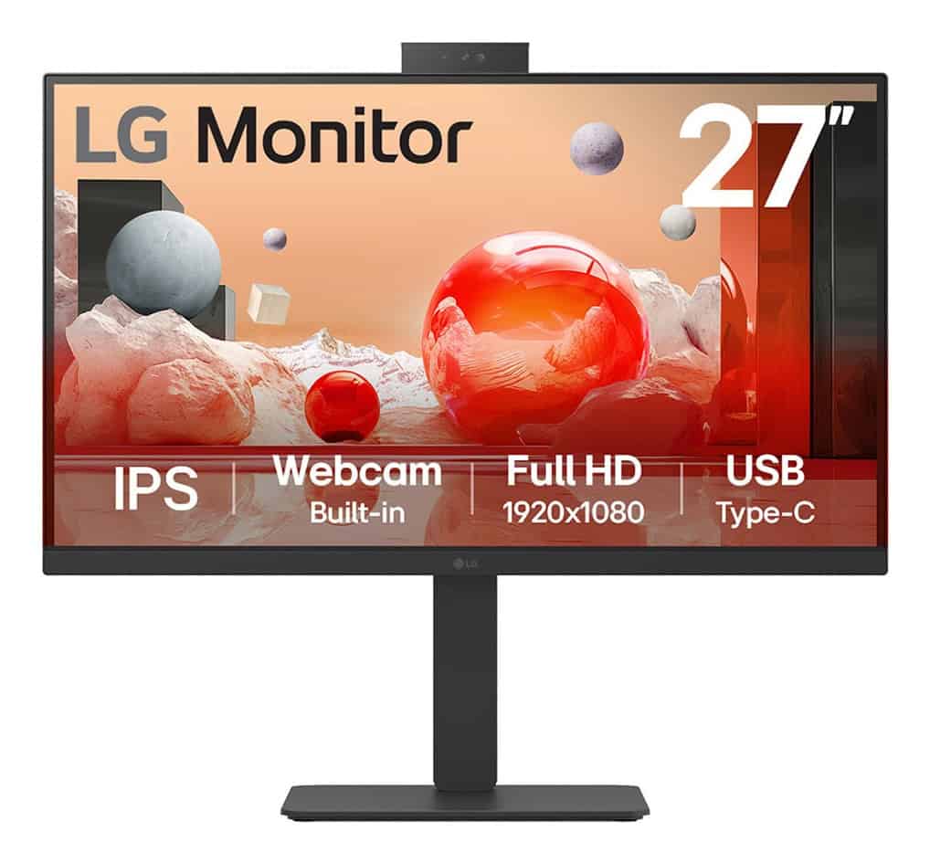 LG 27BA850-B computer monitor 68,6 cm (27) 1920 x 1080 Pixels Full HD Zwart (27BA850-B.AEU) thumbnail