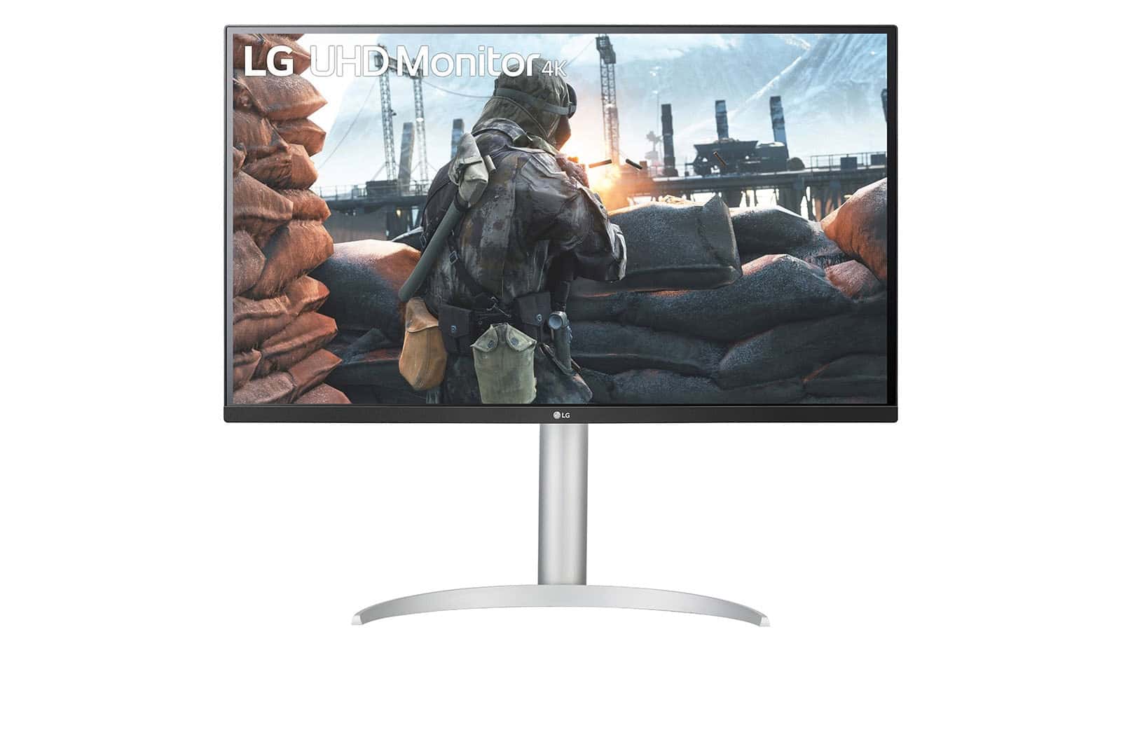 LG 27BP55U-B computer monitor 68,6 cm (27) 3840 x 2160 Pixels 4K Ultra HD LED Zilver (27BP55U-B.AEU) thumbnail