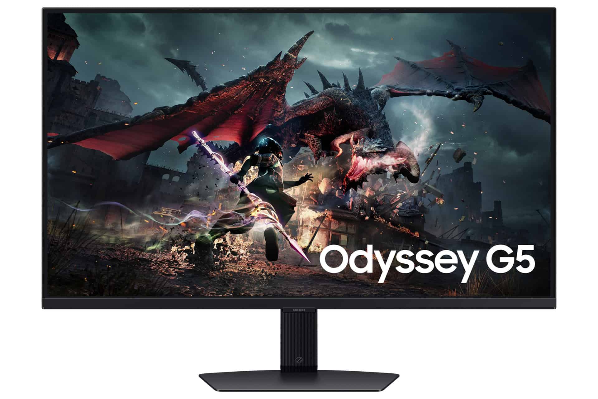 Samsung 32 Inch Odyssey G5 G50D QHD 180Hz Gaming Monitor (LS32DG502EUXEN) thumbnail