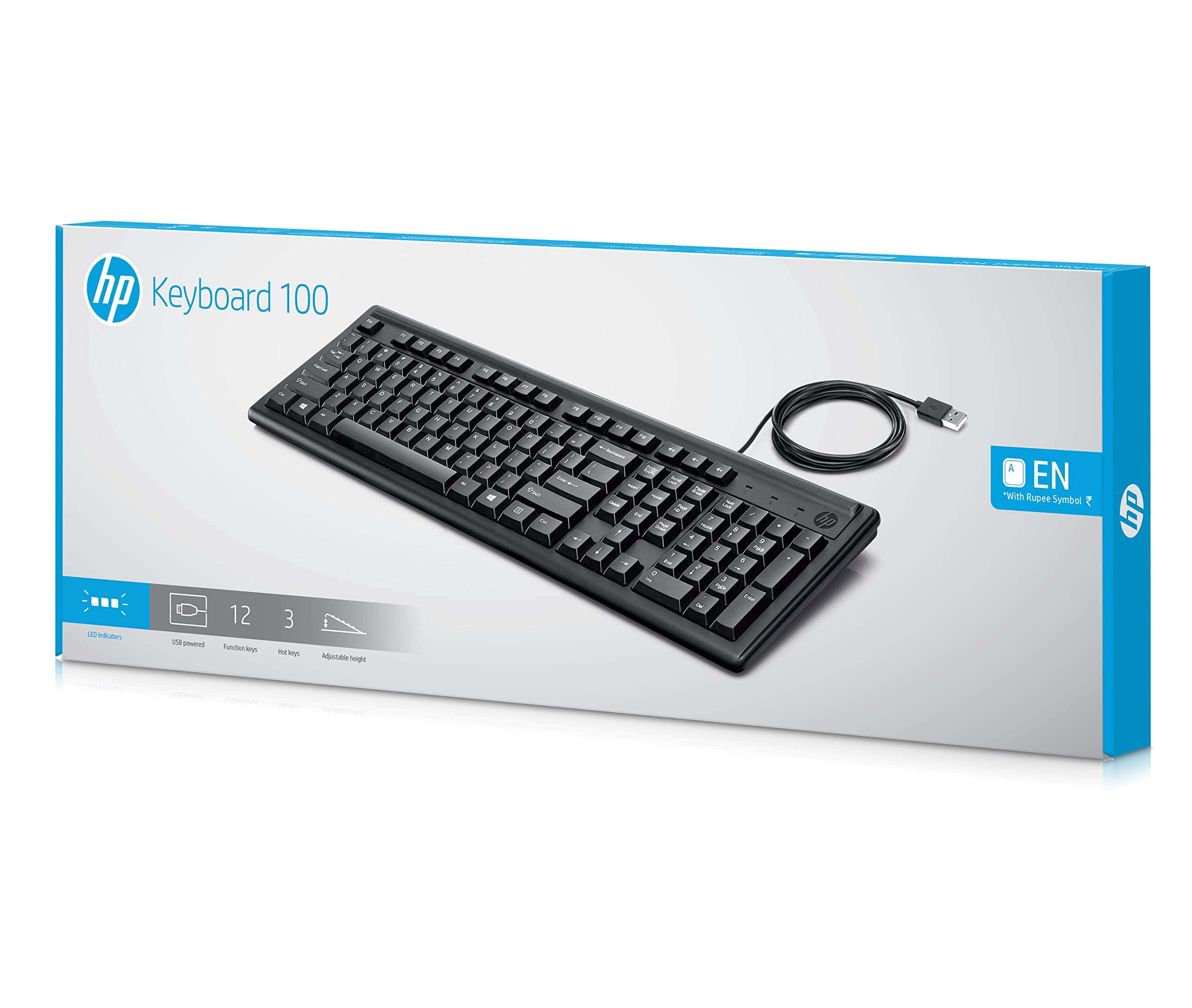 HP KEYBOARD 100 EURO (L07896-021) thumbnail