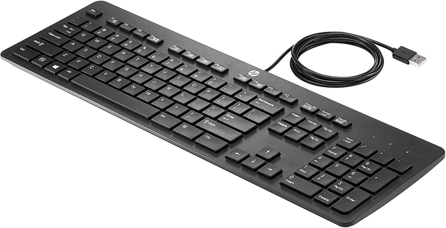 HP KEYBOARD 100 DEN (L07896-081) thumbnail