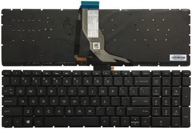 HP SPS-SWISS BLACK KEYBOARD ROM (L34192-271) thumbnail