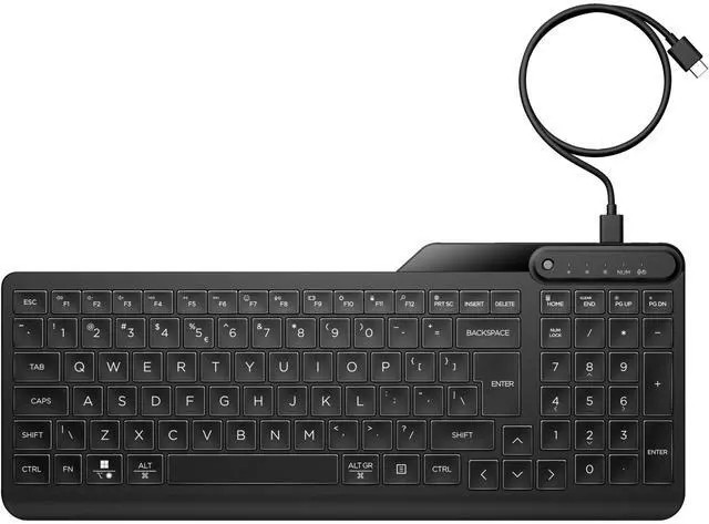 HP SPS-CHEDDAR BLACK KEYBOARD SL (L34195-B41) thumbnail