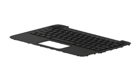 HP L44342-031 laptop reserve-onderdeel Behuizingsvoet + toetsenbord (L44427-BB1) thumbnail