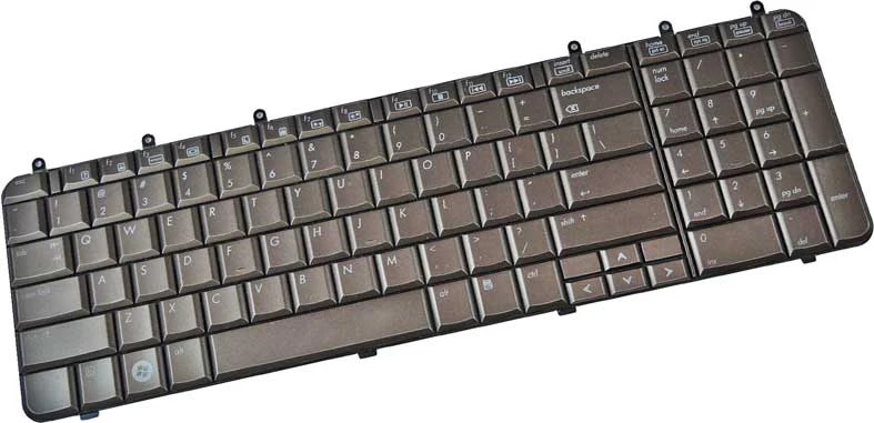 HP SPS-WOODY 2 BROWN KEYBOARD HE (L73611-BB1) thumbnail