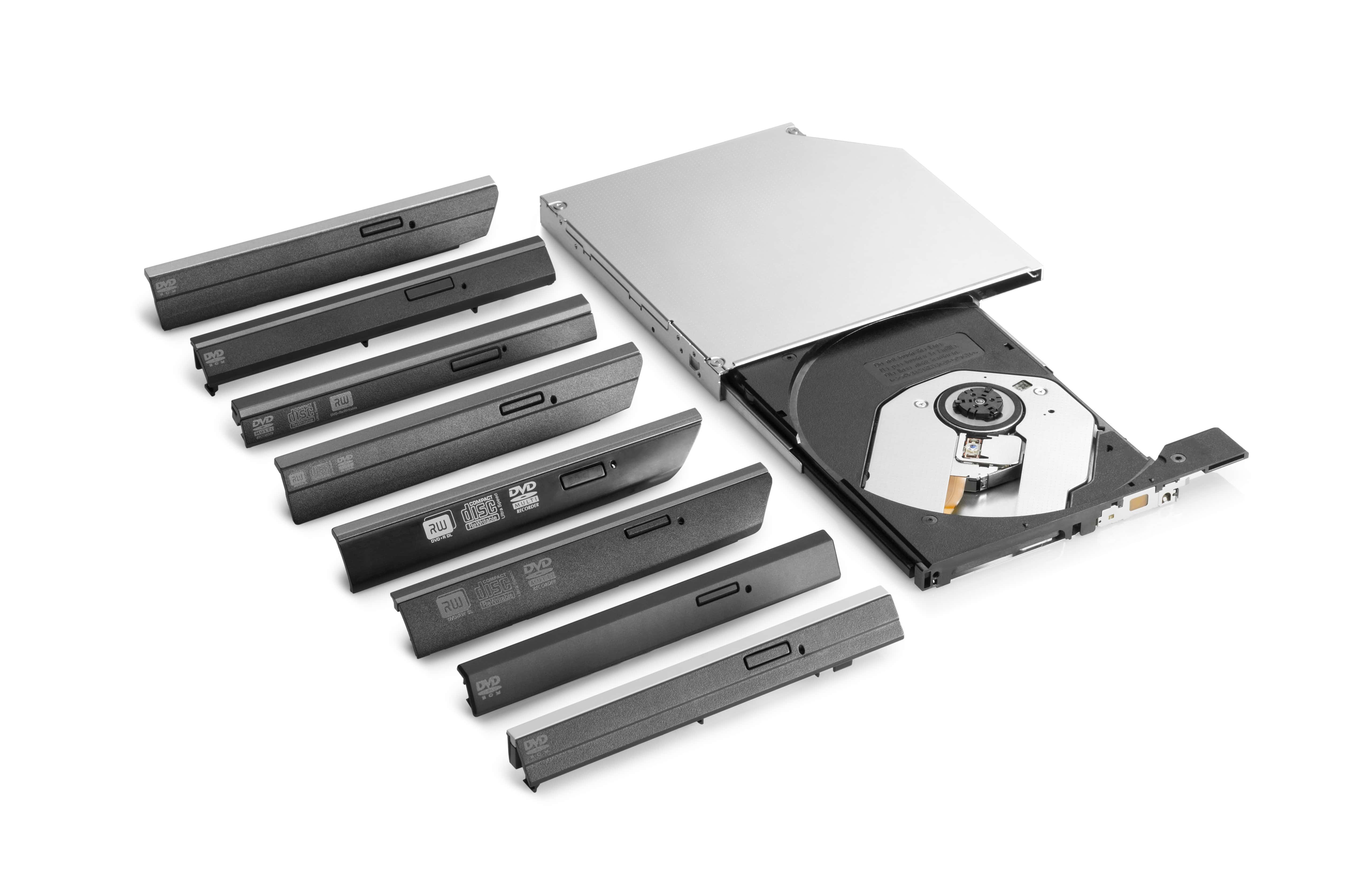 HP 2011 BNB Notebook Upgrade Bay DL DVD+/-RW Drive optisch schijfstation Intern DVD±RW Zwart (M02636-003) thumbnail