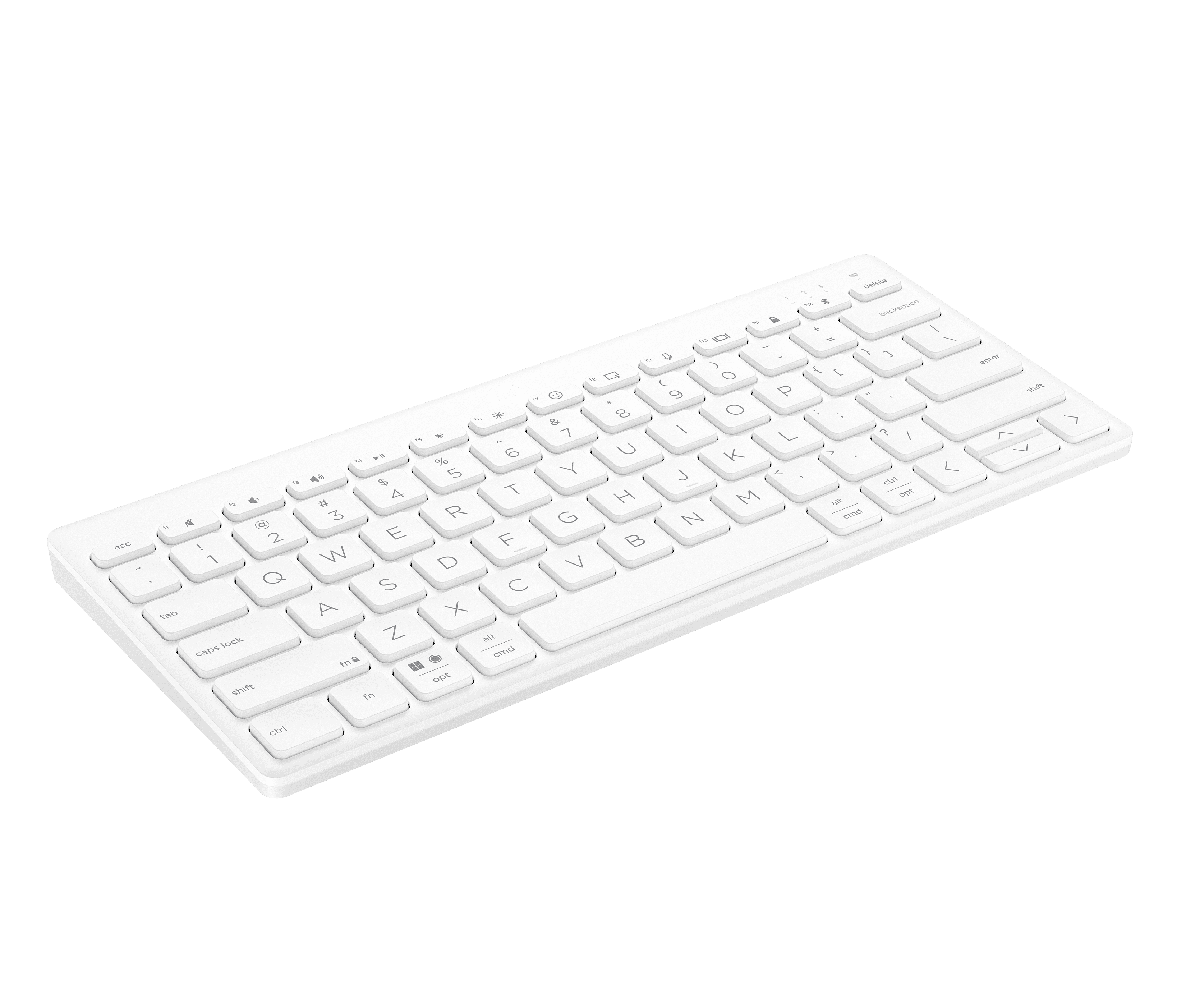 HP SPS-KEYBOARD 350 WHT COMPACT MD RUSS (N19171-251) thumbnail