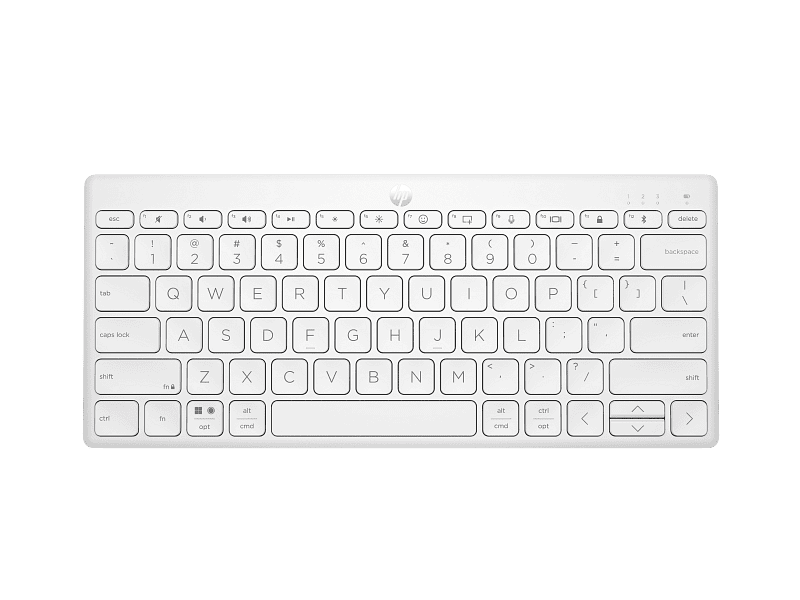 HP SPS-KEYBOARD 350 WHT COMPACT MD SA (N19171-AR1) thumbnail