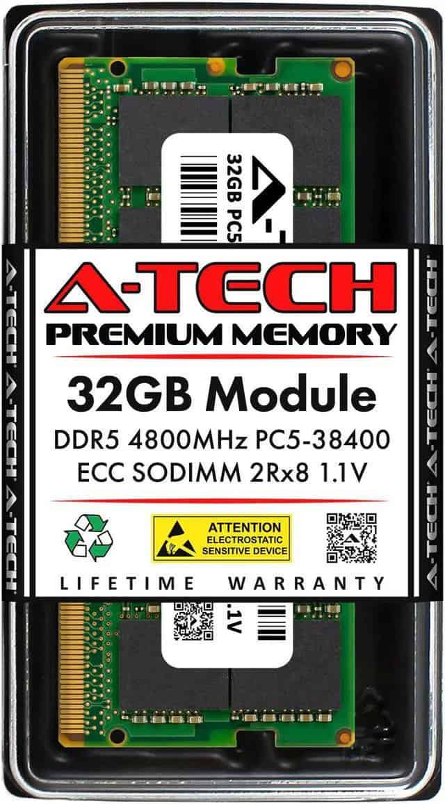 HP SPS-SODIMM ECC 32GB DDR5-4800 AMO (N25153-001) thumbnail