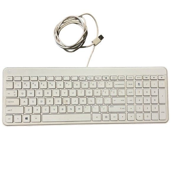 HP SPS-KBD HP 310 WHITE WIRED NP HUNG (N54686-211) thumbnail