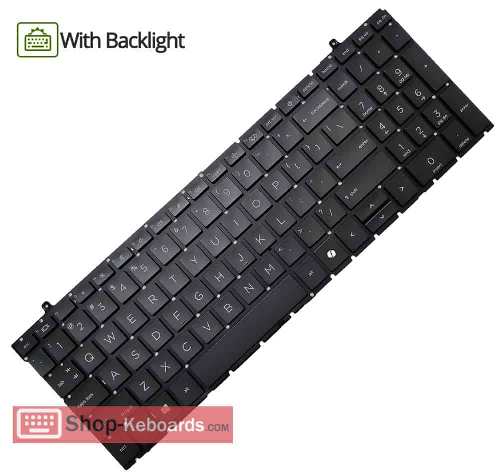 HP SPS-KEYBOARD HP 460 MULTI-D NWAFR (N60347-DE1) thumbnail