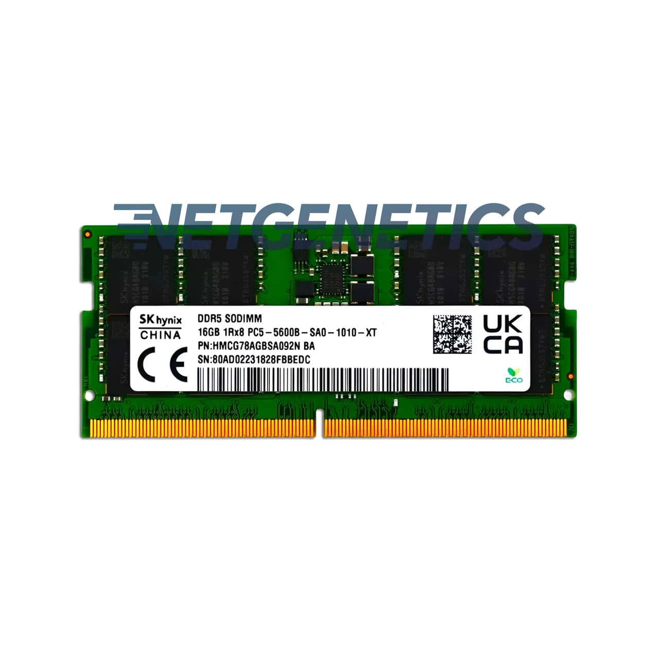 HP SPS-SODIMM 16GB DDR5-5600 HYNIX LOCK (N98098-001) thumbnail