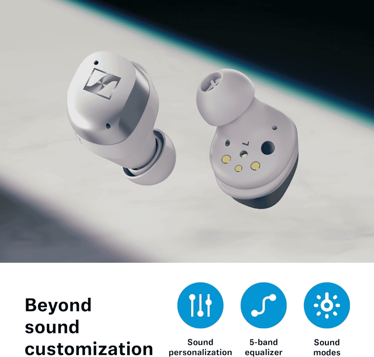 Sennheiser Momentum TW 4 WhiteSennheiser 4 White - Kopfhörer - Kopfhörer (700366) (700366) thumbnail