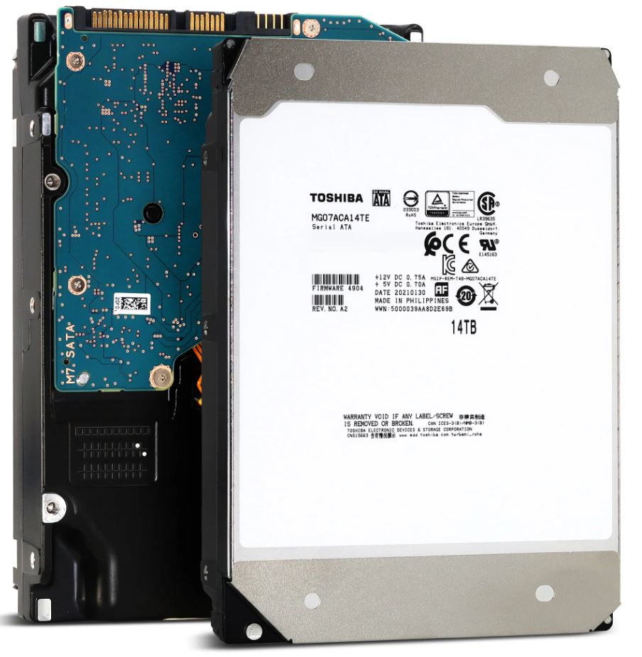 Toshiba MG09 Enterprise Capacity - 14 TB (MG09ACA14TE) thumbnail