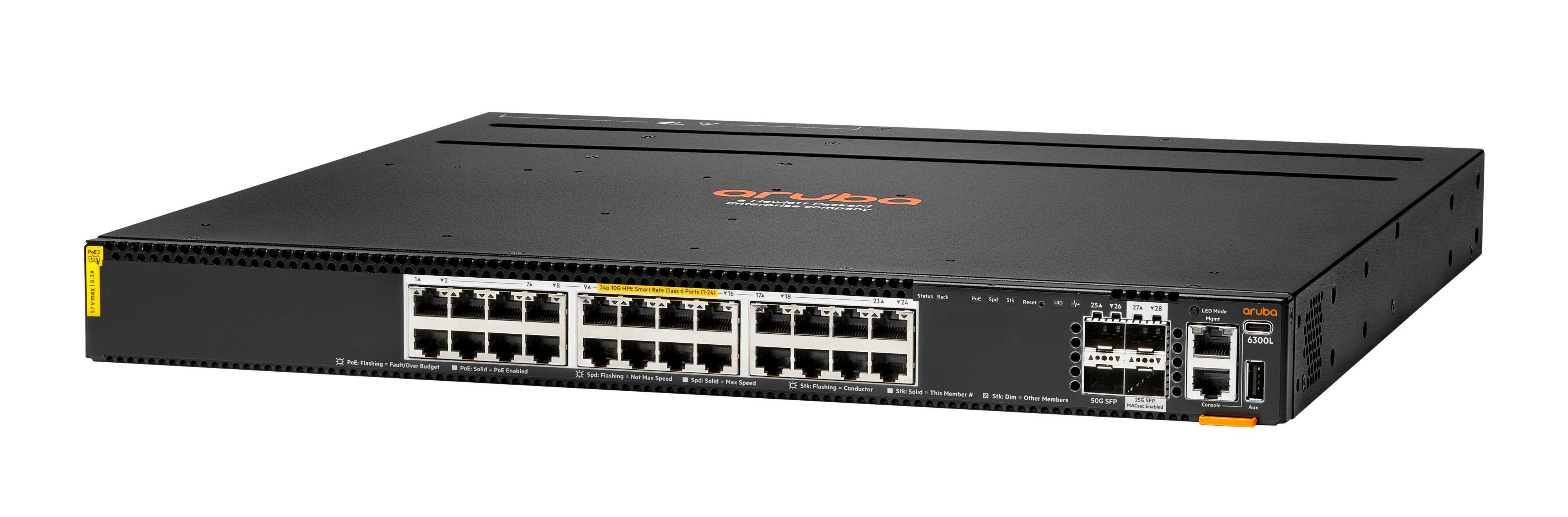 HPE ANW 6300L 24SRX CL6 2L 2Y L2 SW (S3L75A) thumbnail