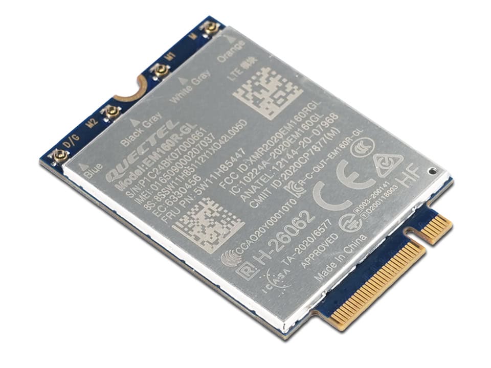Lenovo 4XC1Q24436 netwerkkaart Intern WWAN 1000 Mbit/s (4XC1Q24436) thumbnail