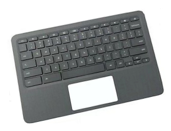 HP L92224-031 laptop reserve-onderdeel Behuizingsvoet + toetsenbord (L92224-031) thumbnail