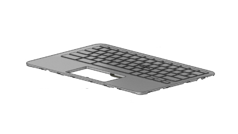 HP L92833-B31 laptop reserve-onderdeel Behuizingsvoet + toetsenbord (L92833-B31) thumbnail