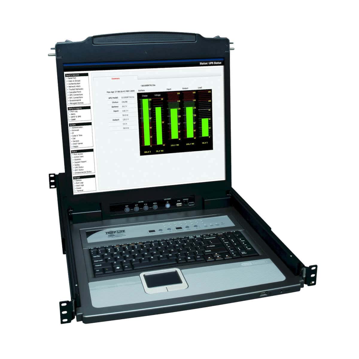 Tripp Lite B020-U16-19-K KVM-switch Rack-montage Zwart (B020-U16-19-K) thumbnail