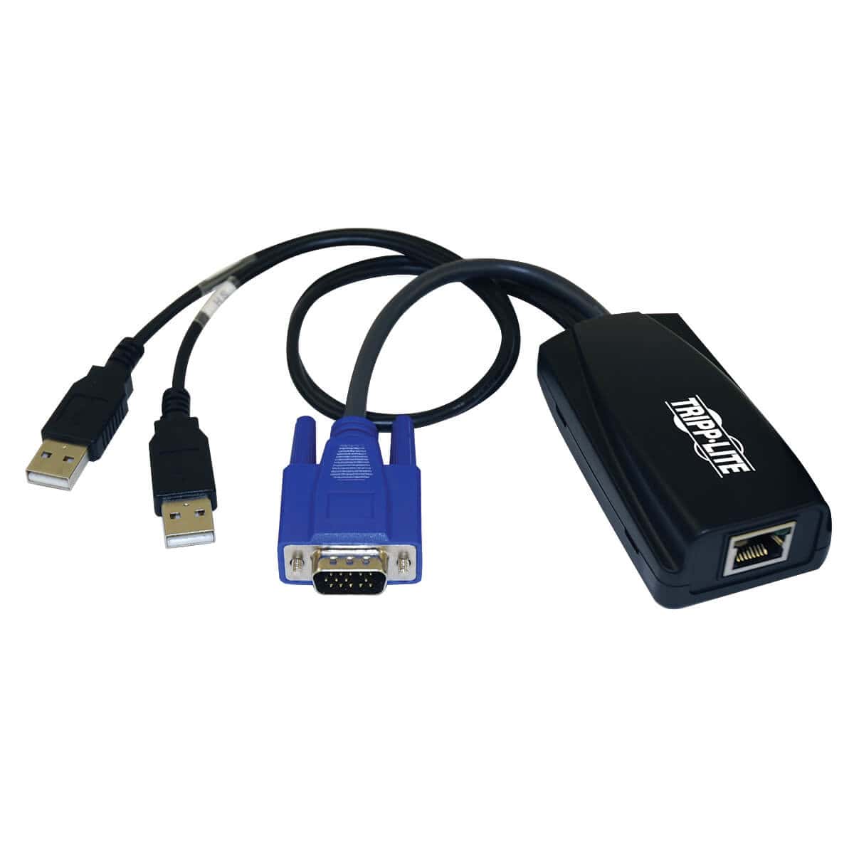 Tripp Lite B078-101-USB2 toetsenbord-video-muis (kvm) kabel (B078-101-USB2) thumbnail