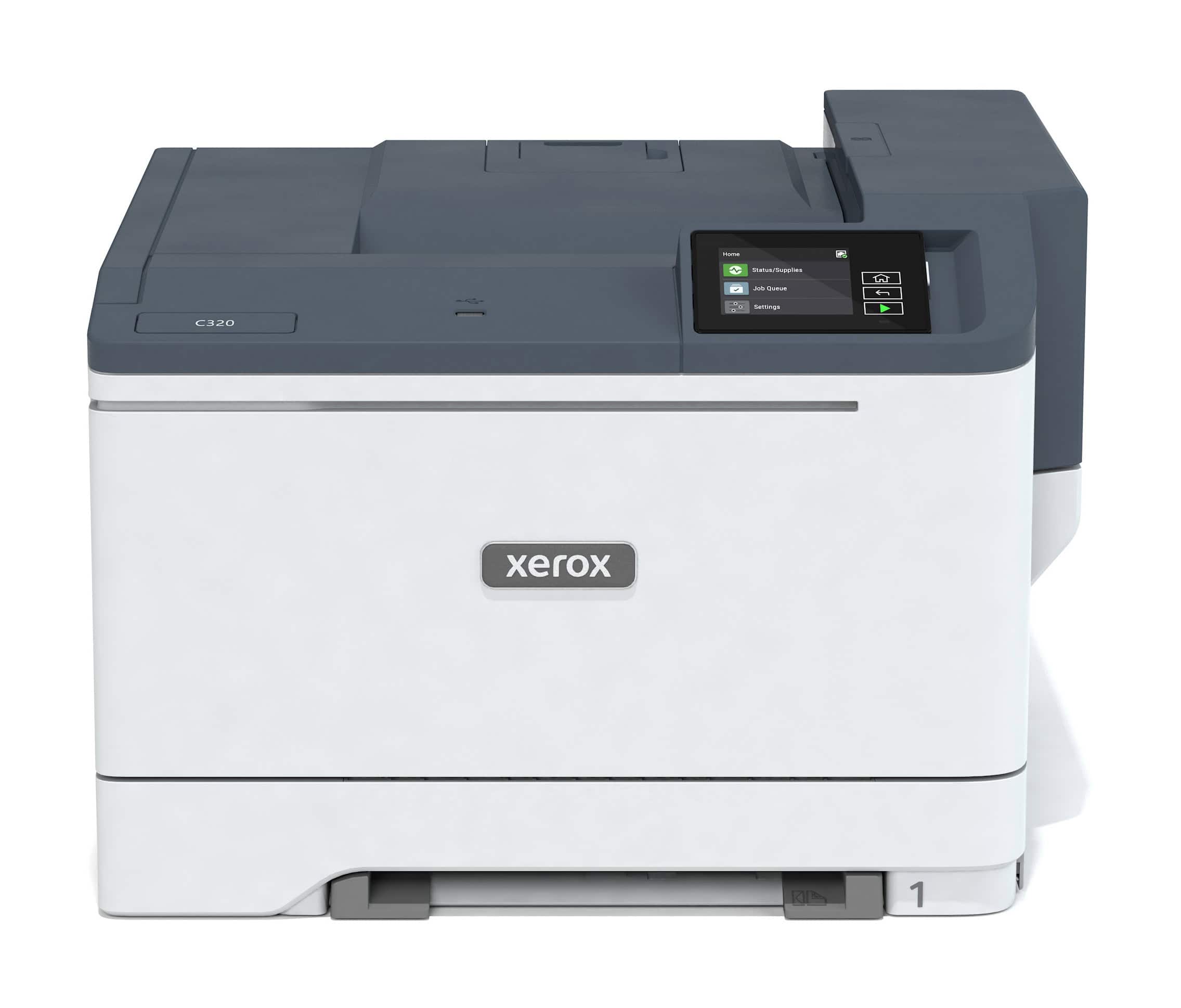 Xerox C320 A4 33 ppm draadloze dubbelzijdige printer PS3 PCL5e6/6 2 laden totaal 251 vel (C320V_DNI) thumbnail