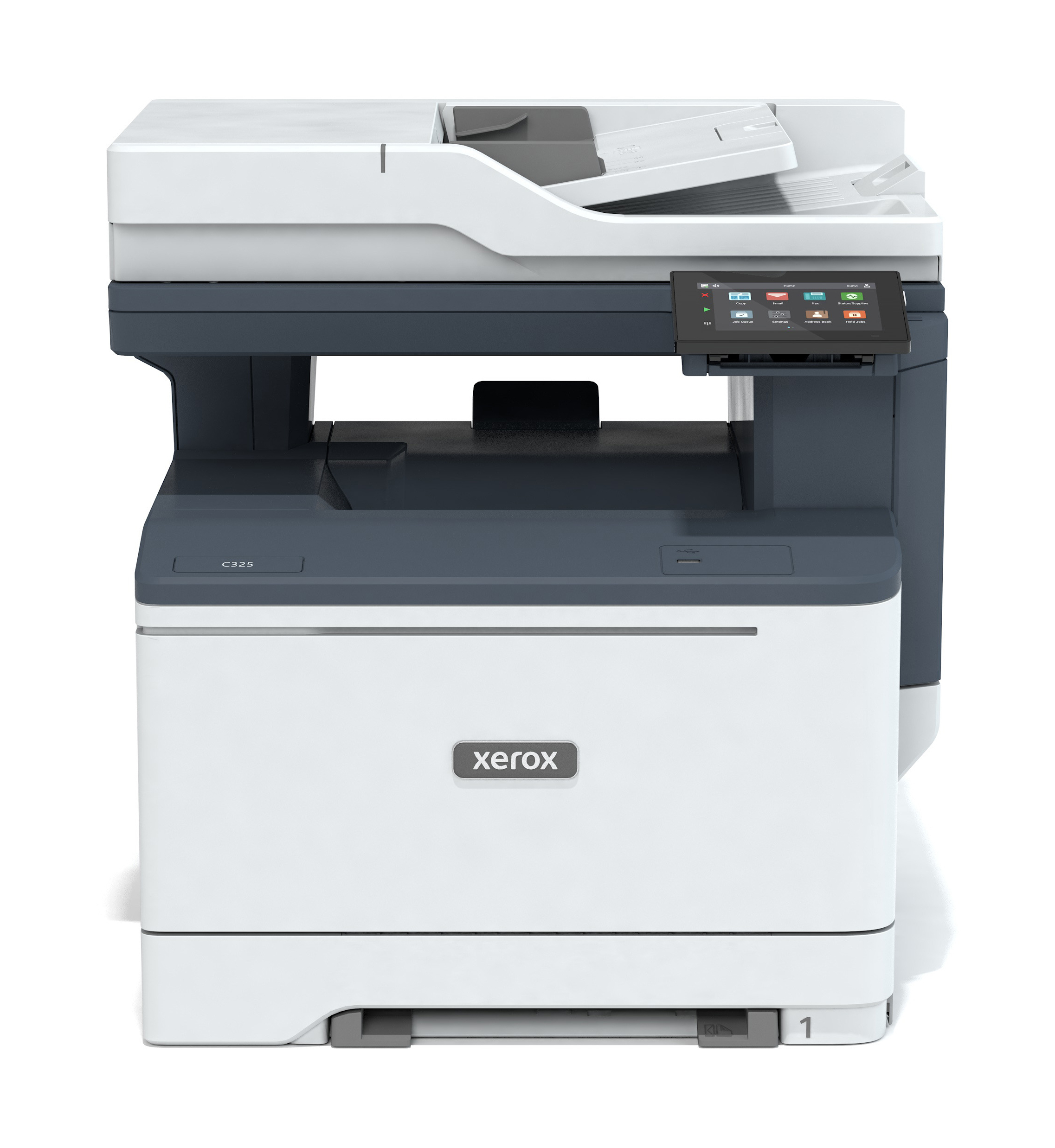 Xerox C325 A4 33 ppm draadloze dubbelzijdige printer PS3 PCL5e/6 2 laden totaal 251 vel (C325V_DNI) thumbnail