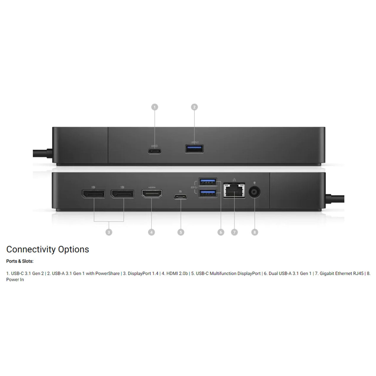 Dell Docking Station WD19S with (9M88W) thumbnail