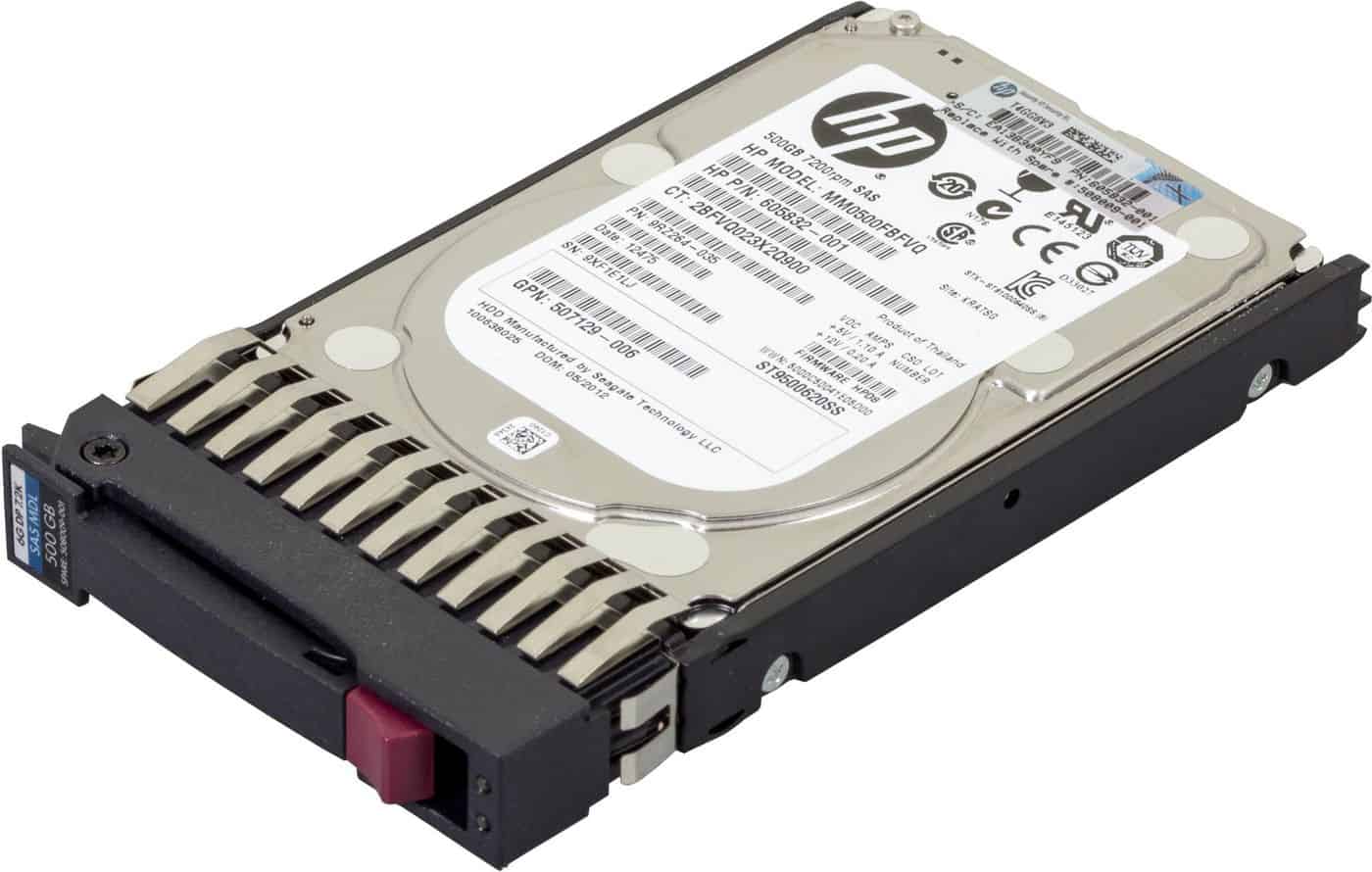 HP HDD 500 GB 7,2K 6G (508009-001-RFB) thumbnail