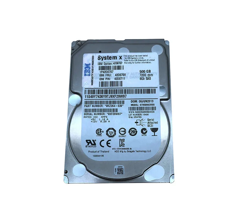 HP HDD 500 GB 7,2K (605832-001-RFB) thumbnail