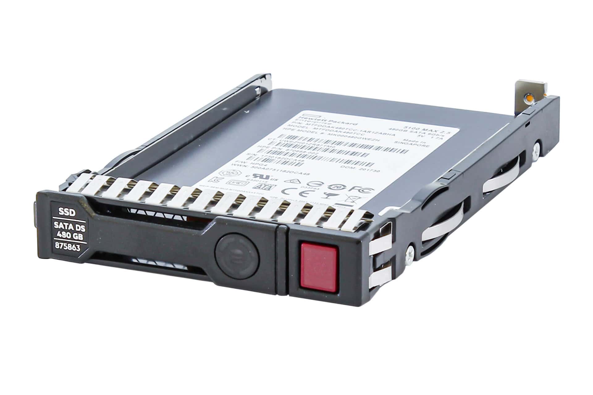 HP 480GB SATA 6G 2,5 SSD (875470-B21) thumbnail