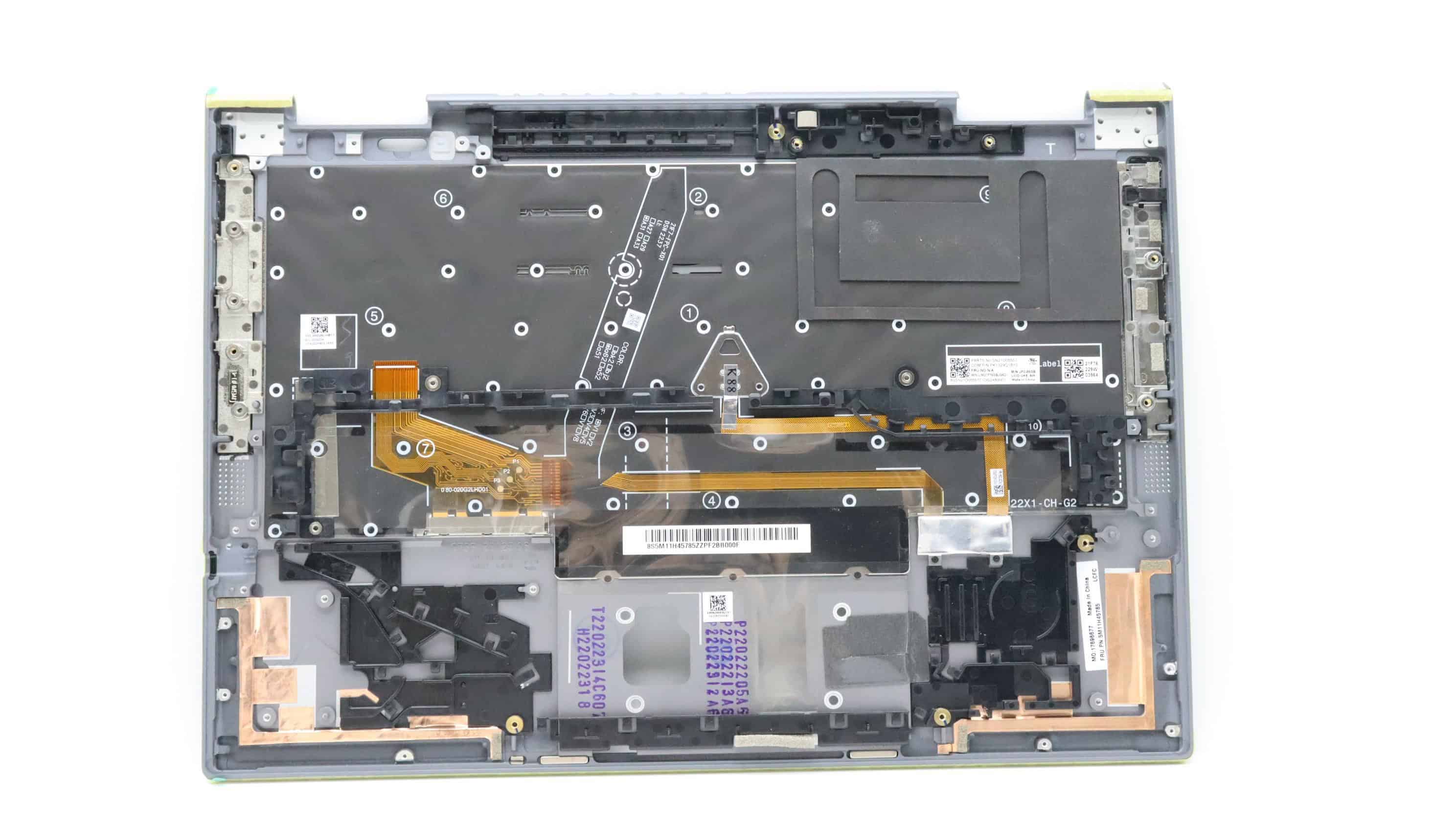Lenovo 5M11H45882 laptop reserve-onderdeel Cover + keyboard (5M11H45882) thumbnail