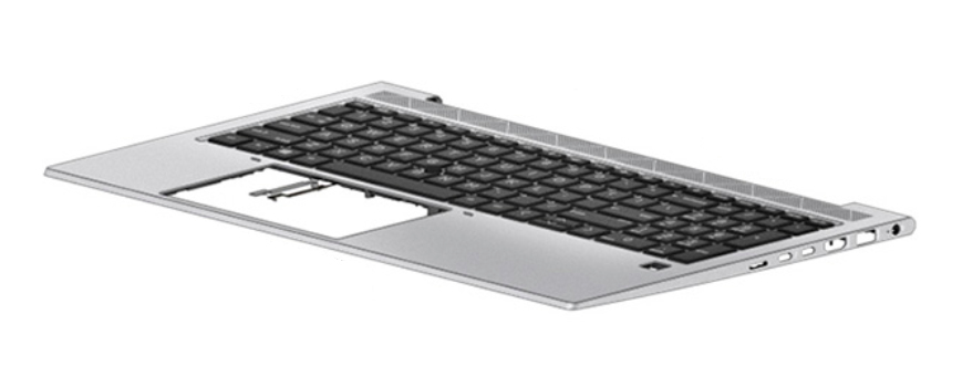 HP M07491-031 laptop reserve-onderdeel Behuizingsvoet + toetsenbord (M07491-031) thumbnail