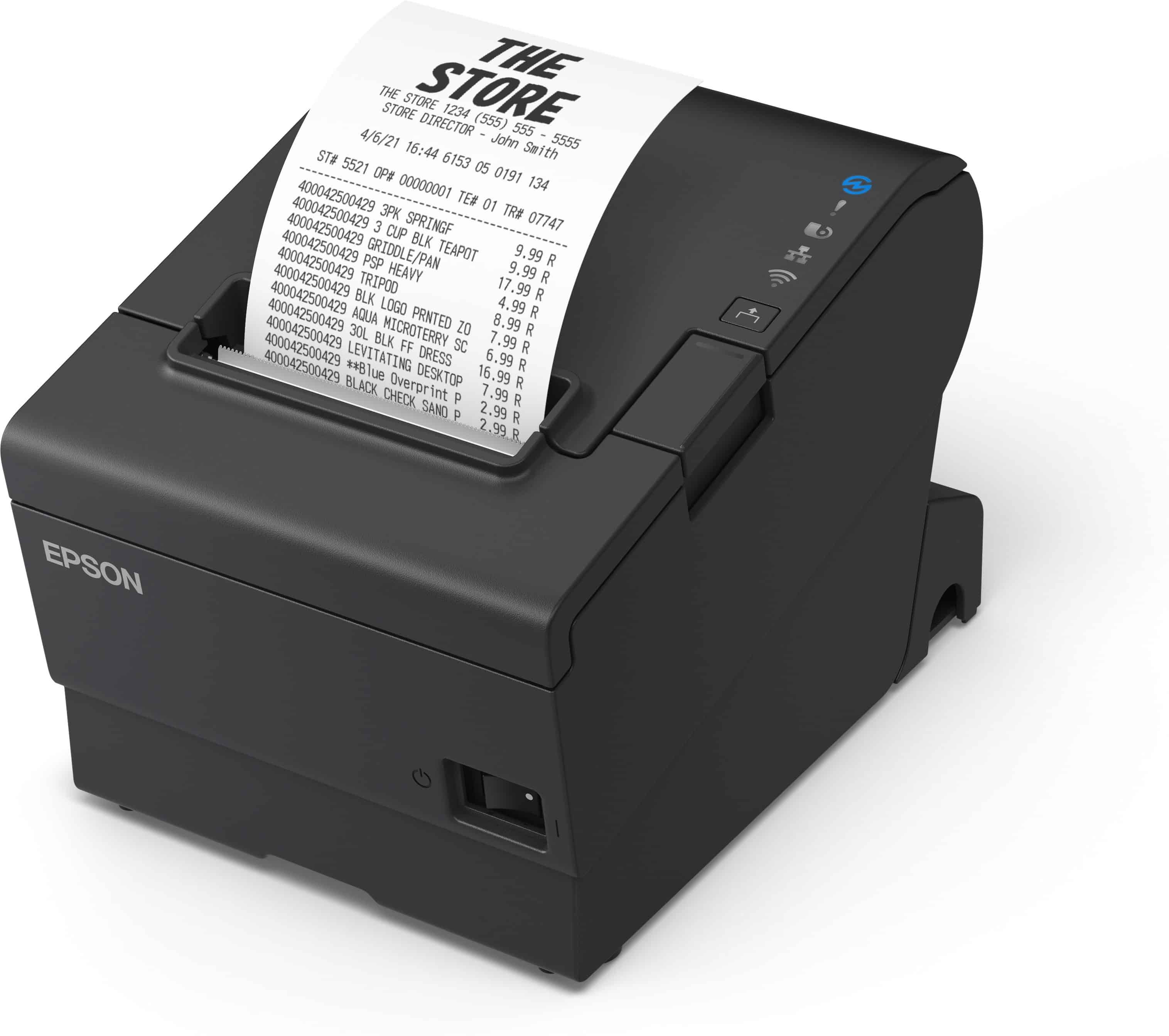 HP Epson TM-T88VII Serial Ethernet USB Thermal Printer (8G0G6AA) thumbnail