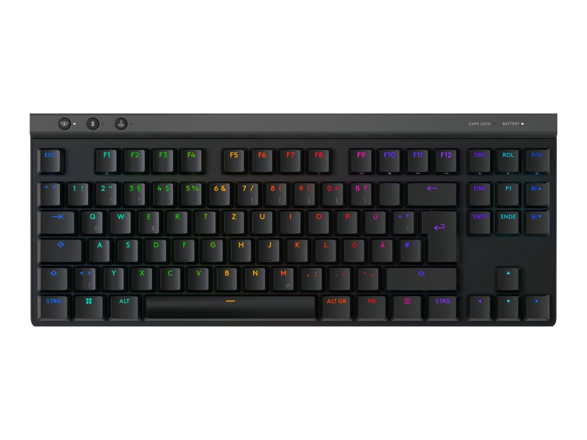 Logitech G515 LIGHTSPEED TKL KB BLACK - DEU - (920-012544) thumbnail