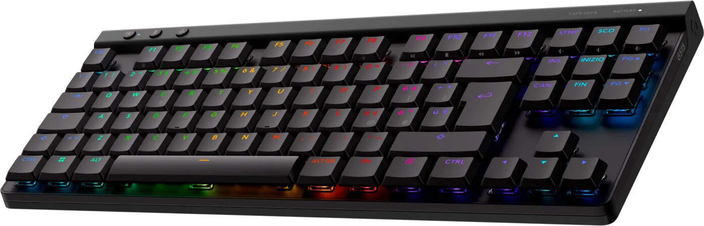 Logitech G515 LIGHTSPEED TKL KB BLACK - PAN - (920-012550) thumbnail
